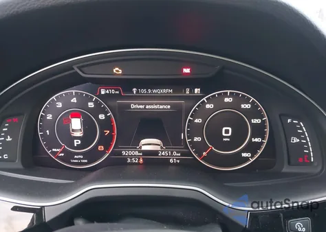 2017 Audi Q7 3.0T Premium from USA, damaged, VIN WA1LAAF75HD030243